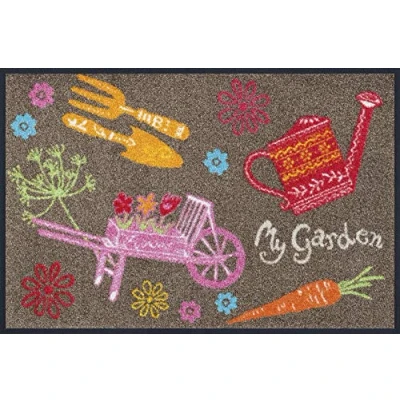 Abbildung von wash+dry Fußmatte, My Garden 50x75 cm, innen und außen, waschbar