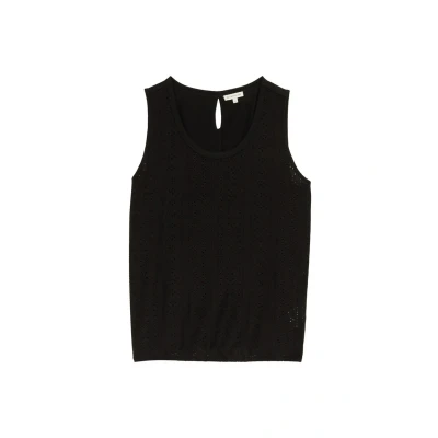 Abbildung von TOM Tailor MIX Ajour Top, Damen, Größe: Medium, Deep black