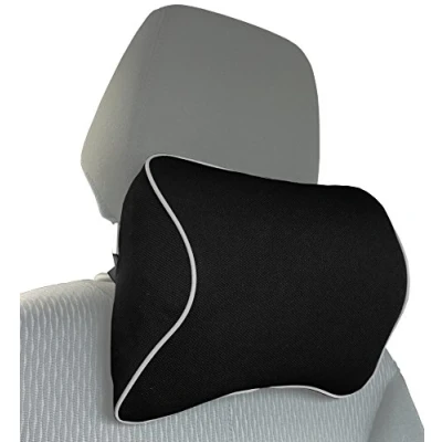 Abbildung von MyGadget Auto Nackenkissen Kopfstütze Kissen aus Memory Schaum Nacken Support Stütze beim Fahren Ergonomische Autositz Nackenstütze mit abnehmbarem Bezug