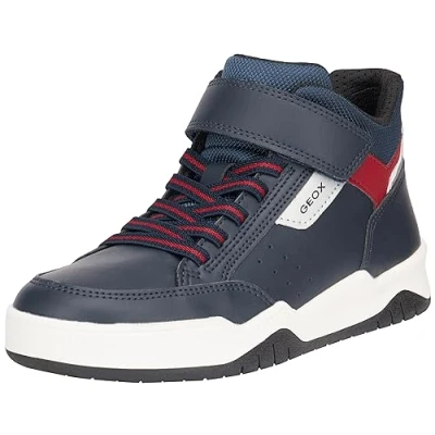 Abbildung von Geox Herren J Perth Boy B Sneaker, Navy/RED, 37 EU