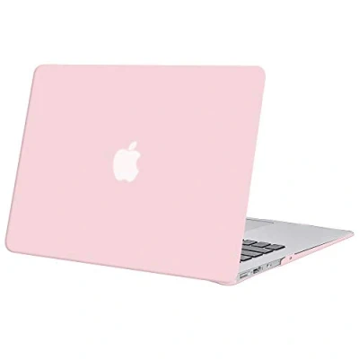 Abbildung von TECOOL Hülle Kompatibel mit Alten MacBook Air 13 Zoll 2010 2017 A1466 A1369, Ultradünne Schutzhülle Hartschale Case, Nicht neuen 2018 2024, Mattes Rosa