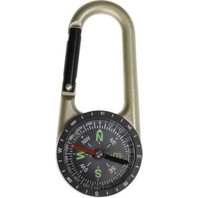 Abbildung von CAO Camping Karabiner mit Kompass