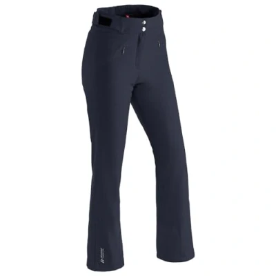 Abbildung von Maier Sports Allissia Slim, Enganliegende Damen Skihose, Wasserdichte Schneehose, Stretchmaterial und verstellbarer Bund, PFC frei, mTHERM Wattierung &amp; mTEX Wetterschutz