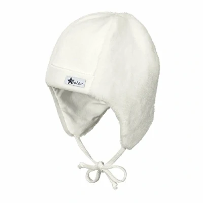 Abbildung von Sterntaler Unisex Baby Mütze Aus Teddyflausch Und Microfleece Beanie Hat, Ecru, 35 EU