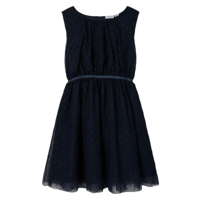 Abbildung von Name it Nkfvaboss Spencer NOOS Cocktailkleid/festliches Kleid für Kinder, Größe: 92, Dark sapphire