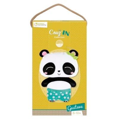 Abbildung von Avenue Mandarine KC110C Kreativset Little Couz&#039;In, ideal ab 6 Jahren, Panda, 1 Set