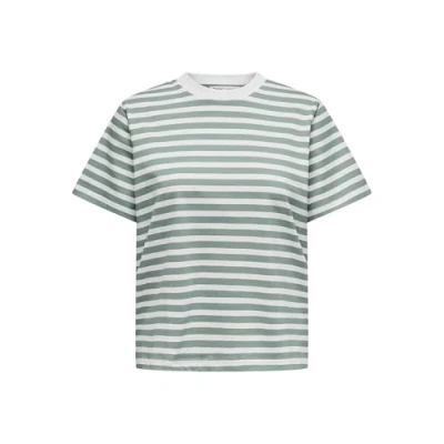 Abbildung von ONLY Kurzarmshirt »ONLLIVINA S/S STRIPE TEE JRS NOOS«