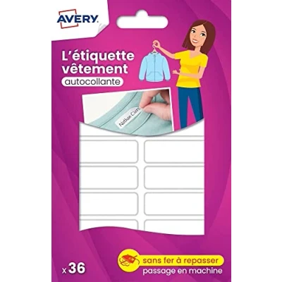 Abbildung von Avery Kleideretiketten 1 format
