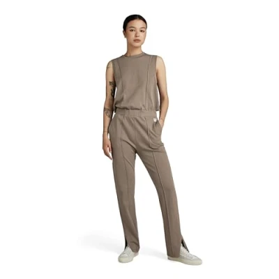Abbildung von G STAR RAW Damen Pintucked Jumpsuit, Braun (turf D24525 D275 273), S