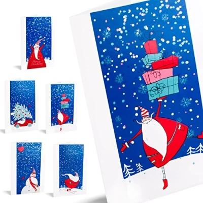 Abbildung von UNICEF Pack mit 10 Weihnachtskarten,Santa Stories