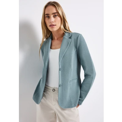 Abbildung von Street One Basic MIT Struktur Blazer, Damen, Größe: 40, Blau