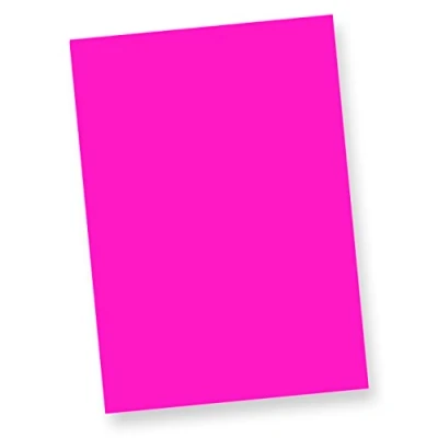 Abbildung von TATMOTIVE Neonpapier NEON DIN A4, 80 g/qm farbiges Briefpapier, Leuchtpapier, 100 Blatt Pink