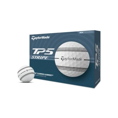 Abbildung von TaylorMade New TP5 Stripe 2024, Golfbälle