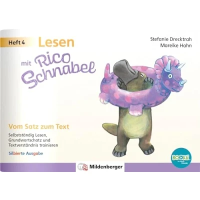 Abbildung von Lesen mit Rico Schnabel, Heft 4: Vom Satz zum Text silbierte Ausgabe, für Bookii: Selbstständig Lesen, Grundwortschatz und Textverständnis ... (Rico Schnabel: Übungshefte Deutsch)