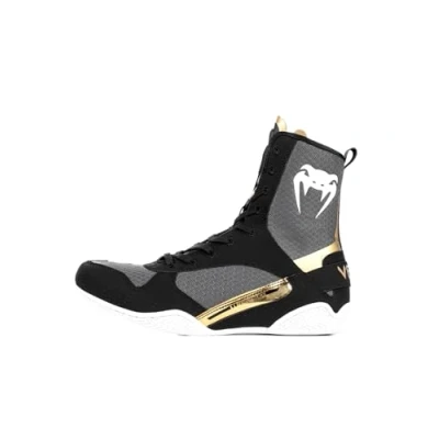 Abbildung von Venum, Elite Boxschuhe, Herren, 47, Schwarz/Weiß/Gold