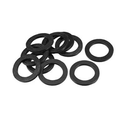 Abbildung von sourcing map 10 Stück Gummi Unterlegscheiben 35 mm Außendurchm. 24 Innendurchm. 3 Dicke für Wasserschlauch Wasserhahn