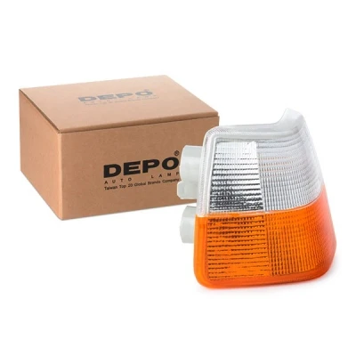 Abbildung von ABAKUS 773 1504R UE Blinker weiß, gelb vorne rechts ohne Lampenträger, Glühlampe VOLVO: 940 I Saloon, Estate, 740 Estate