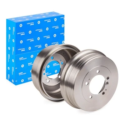 Abbildung von DELPHI BF628 Bremstrommel ohne ABS Sensorring, Radlager 345 TOYOTA: Land Cruiser Prado 70 Pickup