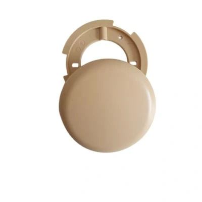 Abbildung von Lampen Abzweigdose beige Deckendose Abdeckdose Kabeldose Verteilerdose Aufputz Baldachin Lampe Deckenrosette Blinddose ultraflach Ø 10cm, Höhe 1,5 cm (1x 100mm beige)
