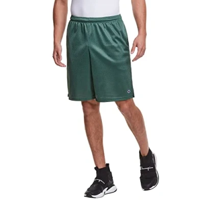 Abbildung von Champion Herren shorts Lange Netz mit Taschen, DunkelGrün, XXL