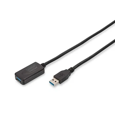 Abbildung von Digitus USB Kabel »USB 3.0 Aktives Verlängerungskabel Typ A St/Bu«, 500 cm