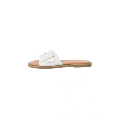 Abbildung von Tamaris MIT Touchit Pantolette flach, Damen, Größe: 37, White leather Schuhe