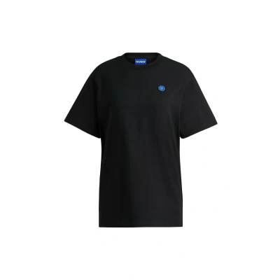 Abbildung von HUGO Vintage Tshirt basic, Damen, Größe: XS, Black one
