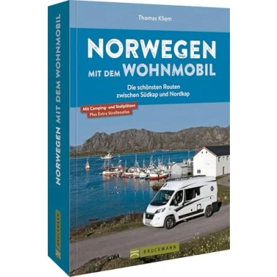 Abbildung von Bruckmann Caravan Guide: Norwegen mit dem Wohnmobil. Die schönsten Routen zwischen Südkap und Nordkap. Inkl. Tipps zu Stellplätzen, GPS Daten, Streckenkarten udn Straßenatlas.
