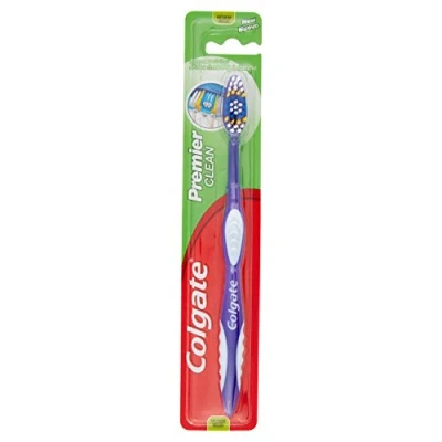 Abbildung von Colgate Premier Clean Zahnbürste, 12 g, 4 Stück, Violett