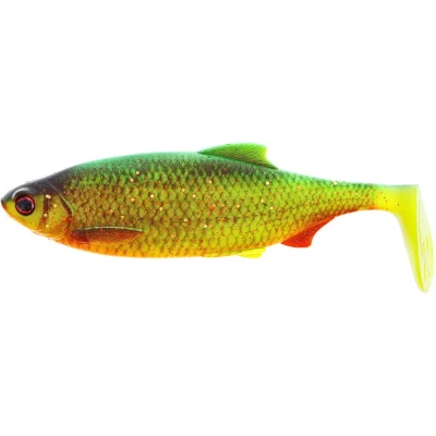Abbildung von Westin Ricky The Roach Shadtail 18cm 85g Firetiger Rudd 1pc Gummifisch