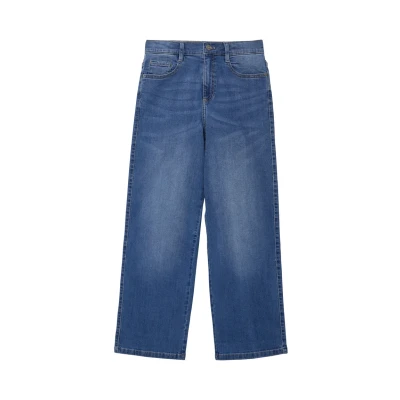 Abbildung von s.Oliver MID RISE WIDE LEG Jeans Relaxed Fit für Kinder, Größe: 140xSLIM, Blau