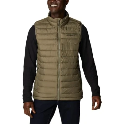 Abbildung von Columbia Powder LITE GEFÜTTERT Weste, Herren, Größe: Large, Stone green