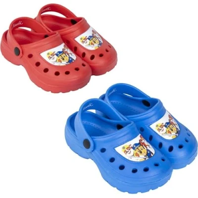Abbildung von Paw Patrol Kinder Clogs Blau Größe 30/31 aus 100% Eva Kinderclogs Originalprodukt, entworfen in Spanien, hellblau, EU