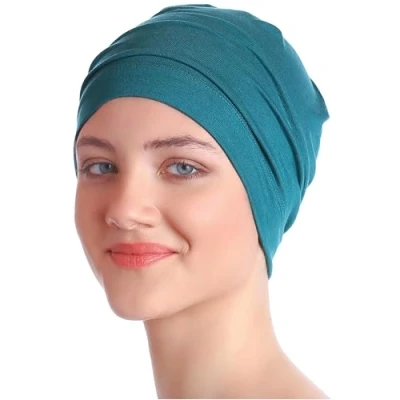 Abbildung von Deresina Headwear Schlafmutze Kopfbedeckung Chemo (Sarcelle)