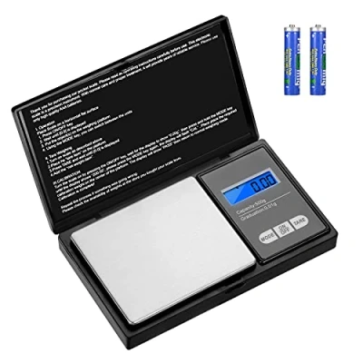 Abbildung von Aurora &amp; Tithonus Precision 0.01g Stainless Steel Kitchen Scales, Plastic, Edelstahl