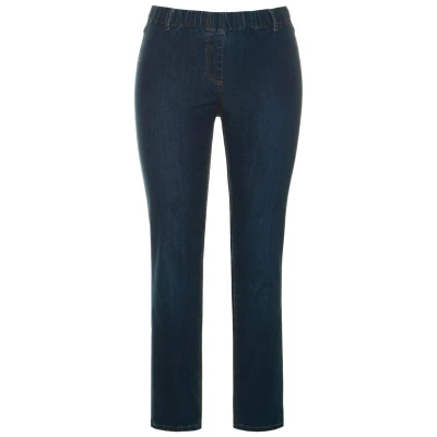 Abbildung von Ulla Popken Jeggings, Damen, Größe: 68, Blue denim