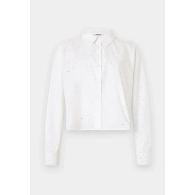 Abbildung von ONLY Onllola LIFE Embelis Shirt Hemdbluse, Damen, Größe: Large, Bright white