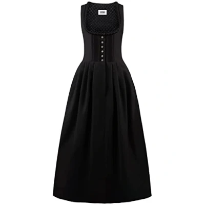 Abbildung von Stockerpoint Damen Zenta3 Maxi Dirndl ohne Schürze, schwarz, 50