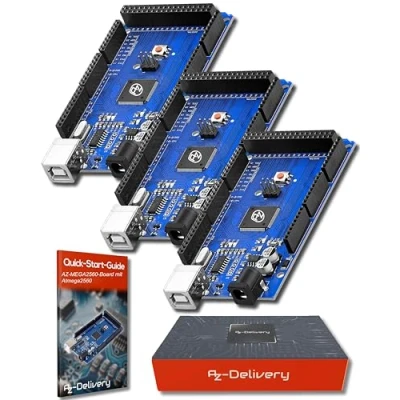 Abbildung von AZDelivery 3 x AZ MEGA2560 Board mit inklusive E Book!