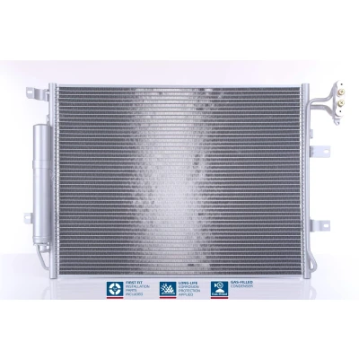 Abbildung von NISSENS 940482 Klimakondensator mit Trockner Aluminium 637 R 134a LAND ROVER: Range Rover 3