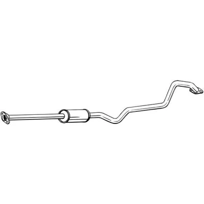 Abbildung von BOSAL 288 063 Mittelschalldämpfer NISSAN: Almera Tino
