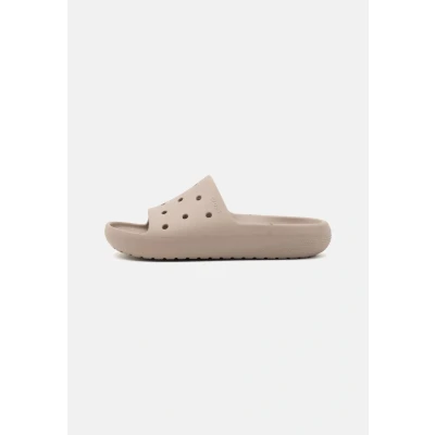 Abbildung von Crocs Classic Slide Unisex Badesandale, Größe: 48 49, Taupe Schuhe