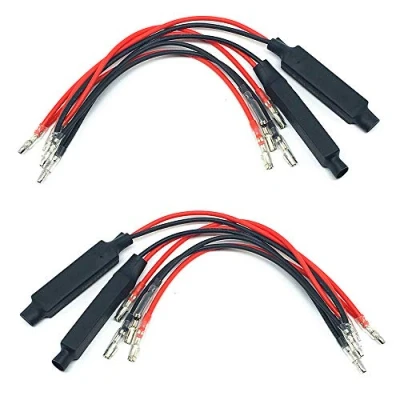 Abbildung von Aofan 4 Stück Motorrad LED Blinker 10W 12V Lastwiderstände für Fehlercode Richtige Blinkfrequenz Fix Fehler