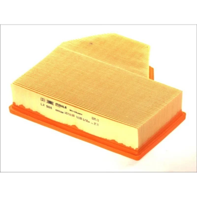 Abbildung von MAHLE ORIGINAL LX 988 Luftfilter 57,3 257 228,6 Filtereinsatz BMW: 5 Saloon, Touring, 6 Coupe