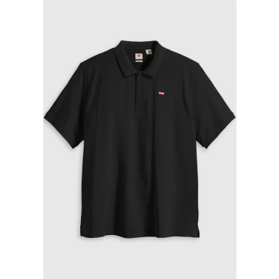 Abbildung von Levi&#039;s Herren Big &amp; Tall Housemark Polo T Shirt, Mineral Black, 3XL