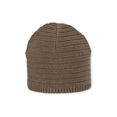 Abbildung von Sterntaler Unisex Kinder Strickmütze Baby Rippe, braun, 43