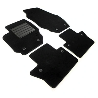 Abbildung von MDM SP 3867 Fußmatten Velours Autoteppich passend für Volvo V70 III / XC70 (II) 09.2007&gt;2016, black
