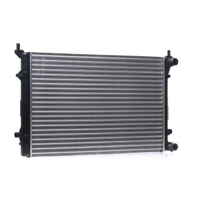 Abbildung von NRF EASY FIT 53404 Kühler, Motorkühlung Aluminium 650 415 23 mit Dichtring Kühlrippen mechanisch gefügt VOLKSWAGEN: Golf 5, Touran I