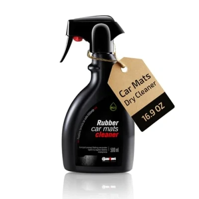 Abbildung von Gledring Gummi Fußmatten + Kofferraumwannen Reiniger &#039;Dry Cleaner&#039; 500ml, Black