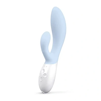 Abbildung von Lelo Ina 3 Rabbit vibrator Meerschaum